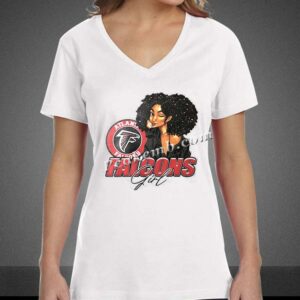 falcons girl custom heat transfer d …