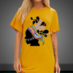 wholesale black girl screen print t …