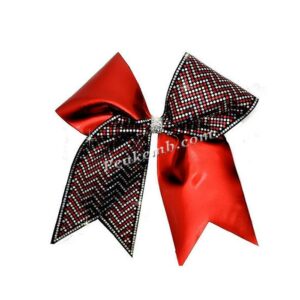 Bling Cheer Bow Strips Motif Hotfix …