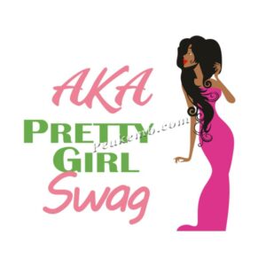 Hotsale Greek AKA Pretty Girl Print …