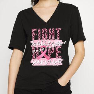 Fight breast cancer ribbon Heat Vin …