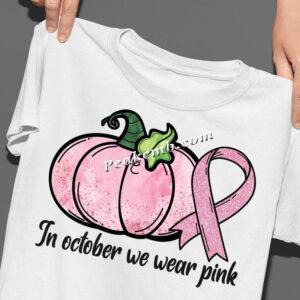 In oct we wear pink ribbon Heat Vin …