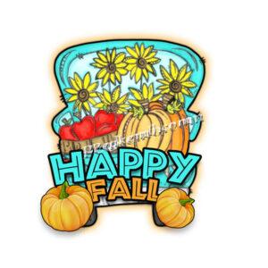 Prints Happy Fall Pumpkin Truck Hea …