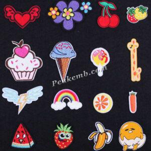 Iceicecream Cone Iron-On Patch Badg …