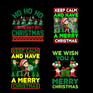 Custom Printed Merry Christmas Prin …