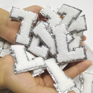 wholesale White Glitter Letter Chen …