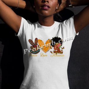 Black Girl Peace Love Melanin Heat  …