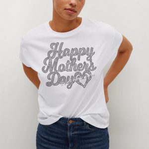 Black rhinestone happy mother&#8217 …