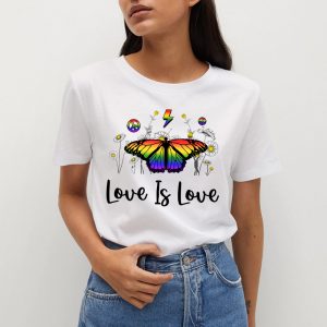 Butterfly pattern love is love prid …