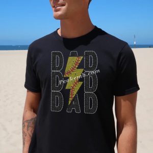 Baseball dad pattern hot fix rhines …