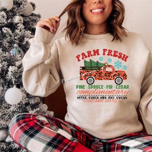 Custom design farm fresh merry chri …