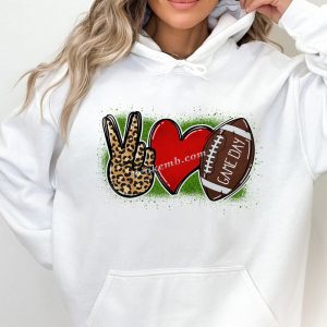 Ready to ship peace love game day p …