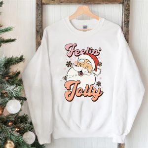 Merry christmas feelin jolly custom …