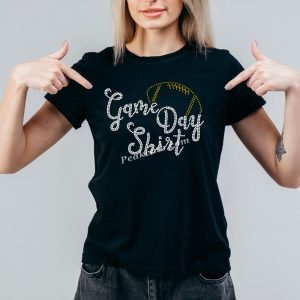 Factory supply game day shirt lette …