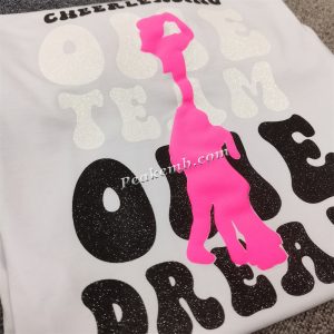 Glitter vinyl one team one dream le …