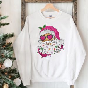 DTF printing christmas santa glitte …